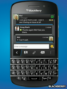 Blackberry 10 handset to launch first in the UK